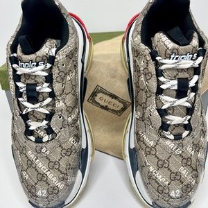 Gucci x Balenciaga Hacker Tripple S Sneaker